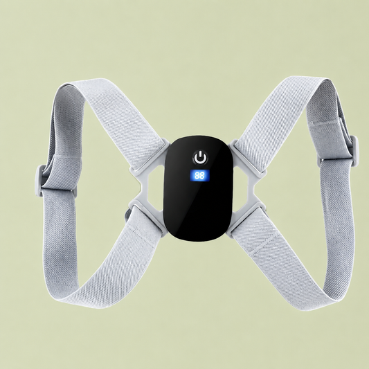 POSTURA Brace smart posture corrector front view with adjustable straps