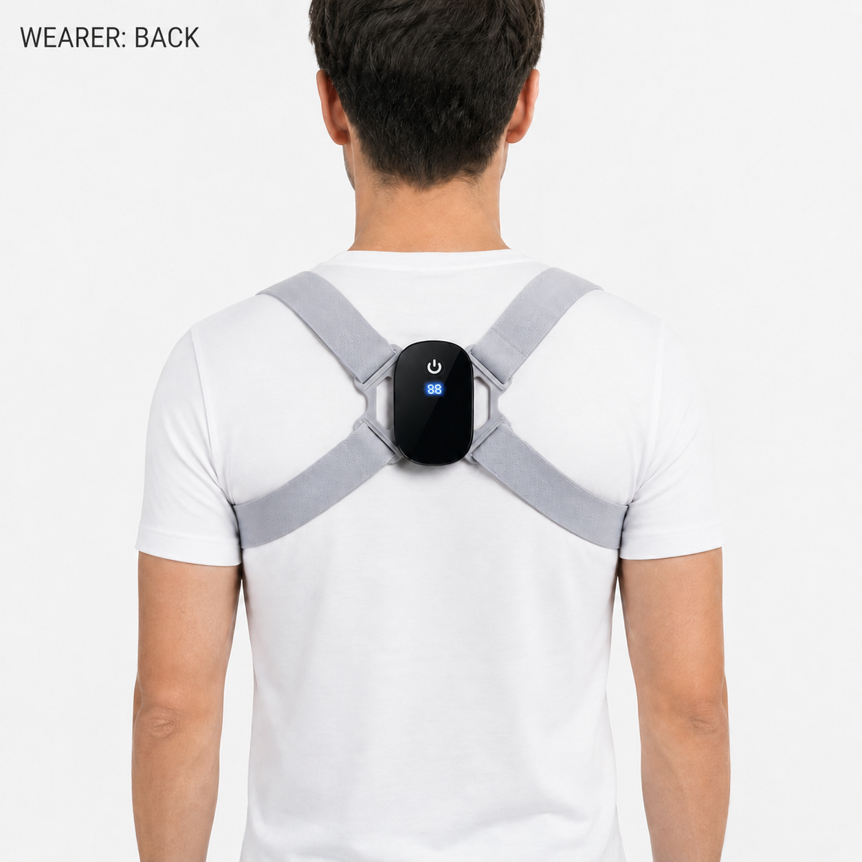 POSTURA Brace adjustable side strap with quick-release buckle