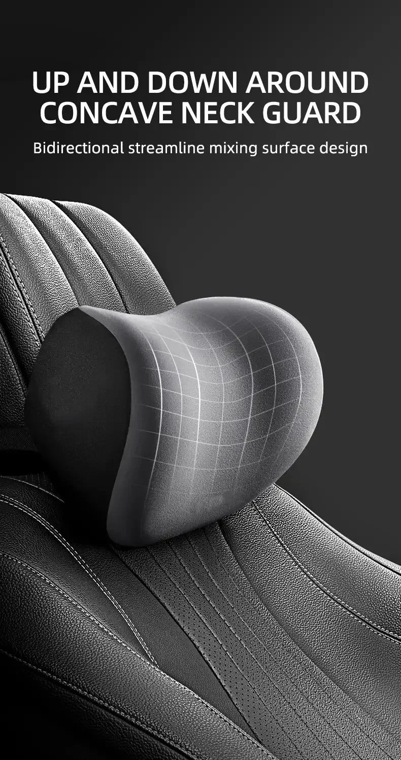 POSTURA CarRest pillow in gray color option for car interior