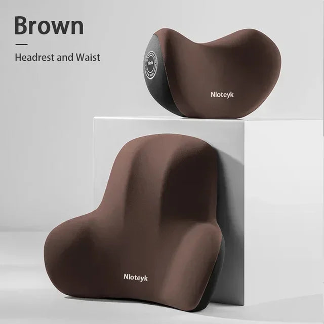 POSTURA CarRest cleaning care instruction showing machine washable cover
